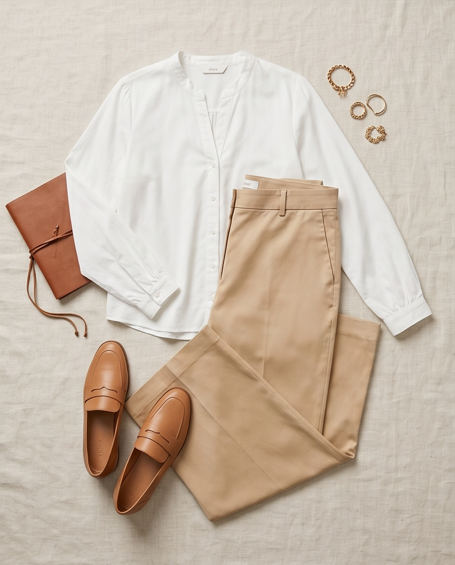 Pantalon S.Oliver Lyocell & Coton — Neuf — Taille 46