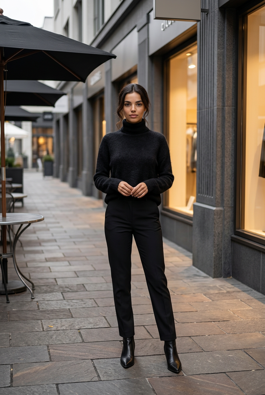 Pull noir - très bon état - taille 1