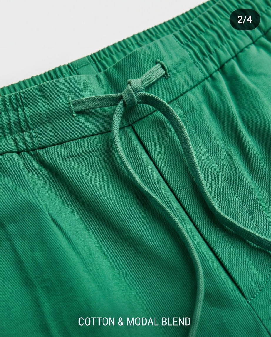 Pantalon S.Oliver vert — Neuf — Taille 34