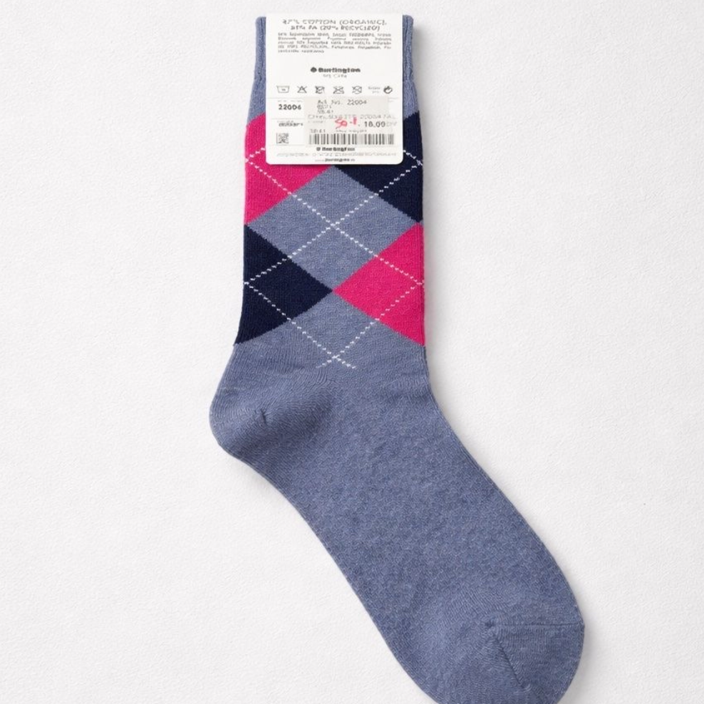 Chaussettes Burlington à losanges taille 39/41