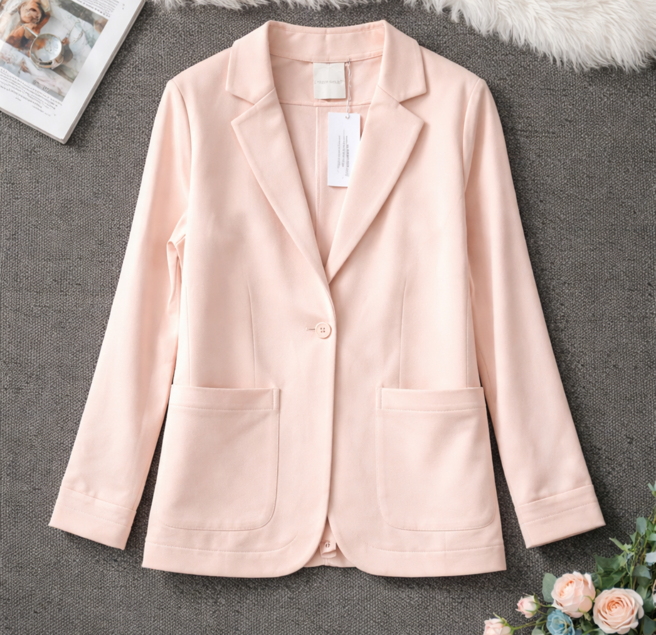 Blazer Tamaris rose poudré