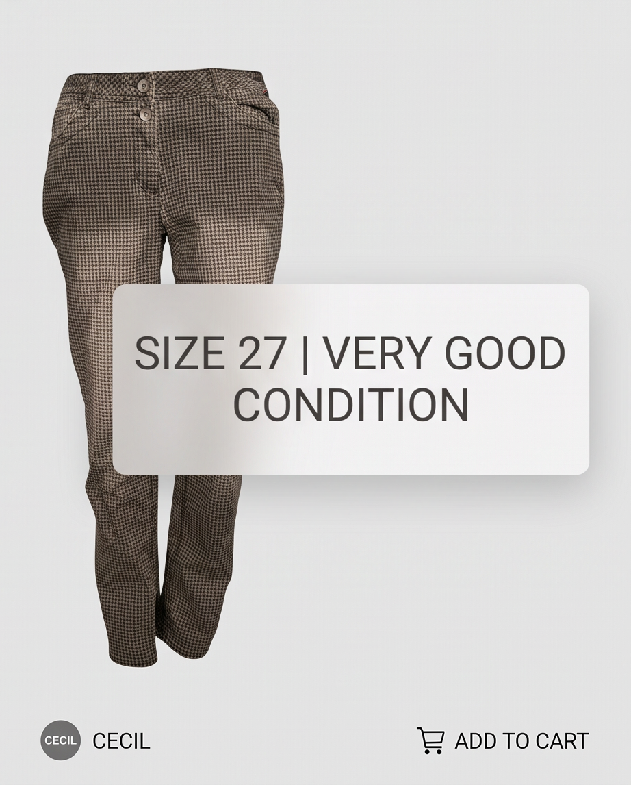 Pantalon Cecil femme taille 27 — seconde main très bon état