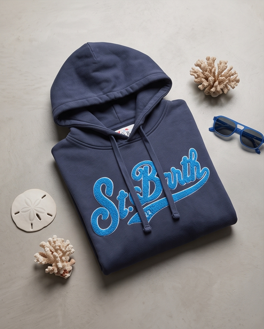 Sweat à capuche MC2 Saint Barth Homme – Taille M – Très bon état