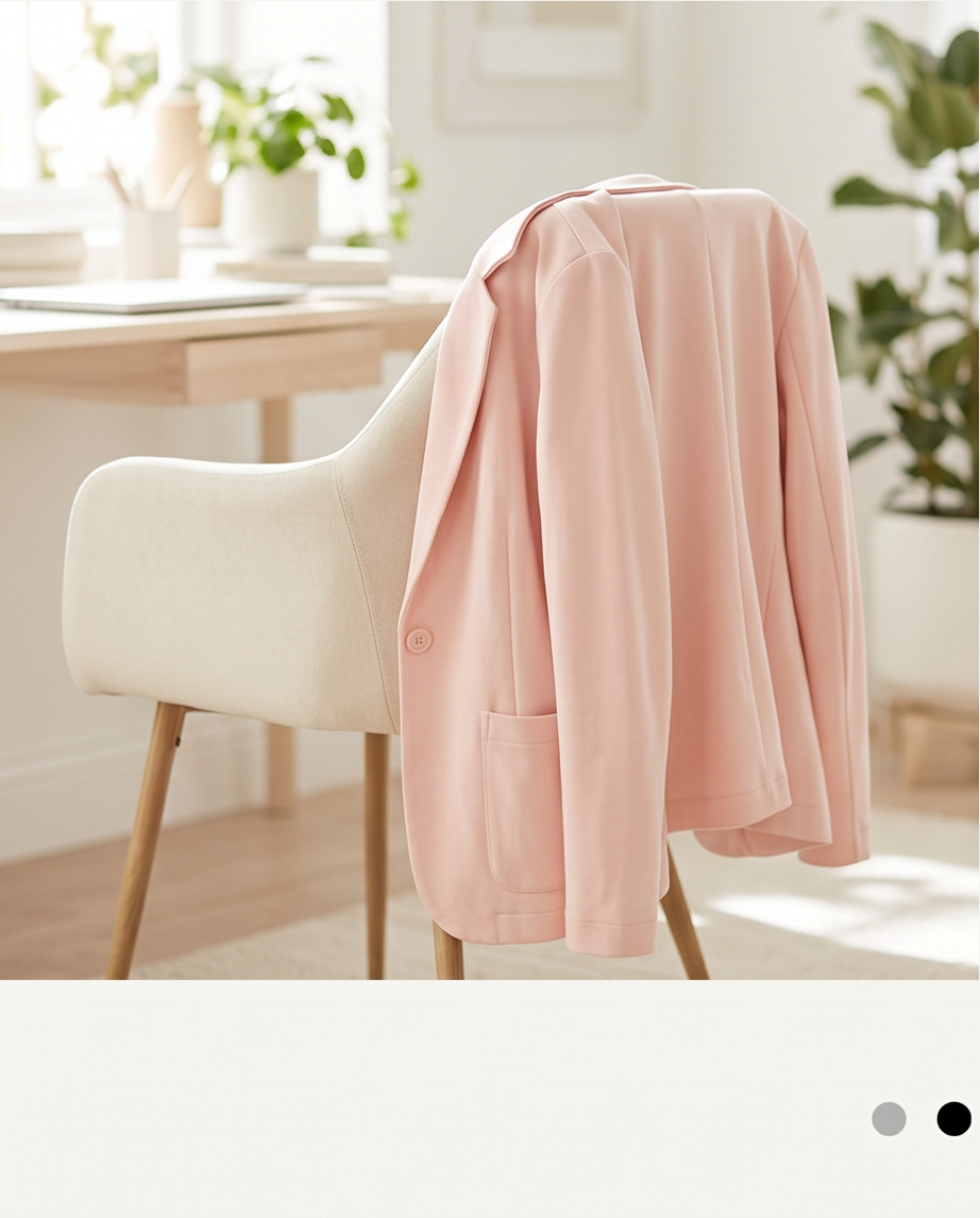 Blazer Tamaris Rose Poudré — Neuf — Tailles 38, 40 & 42