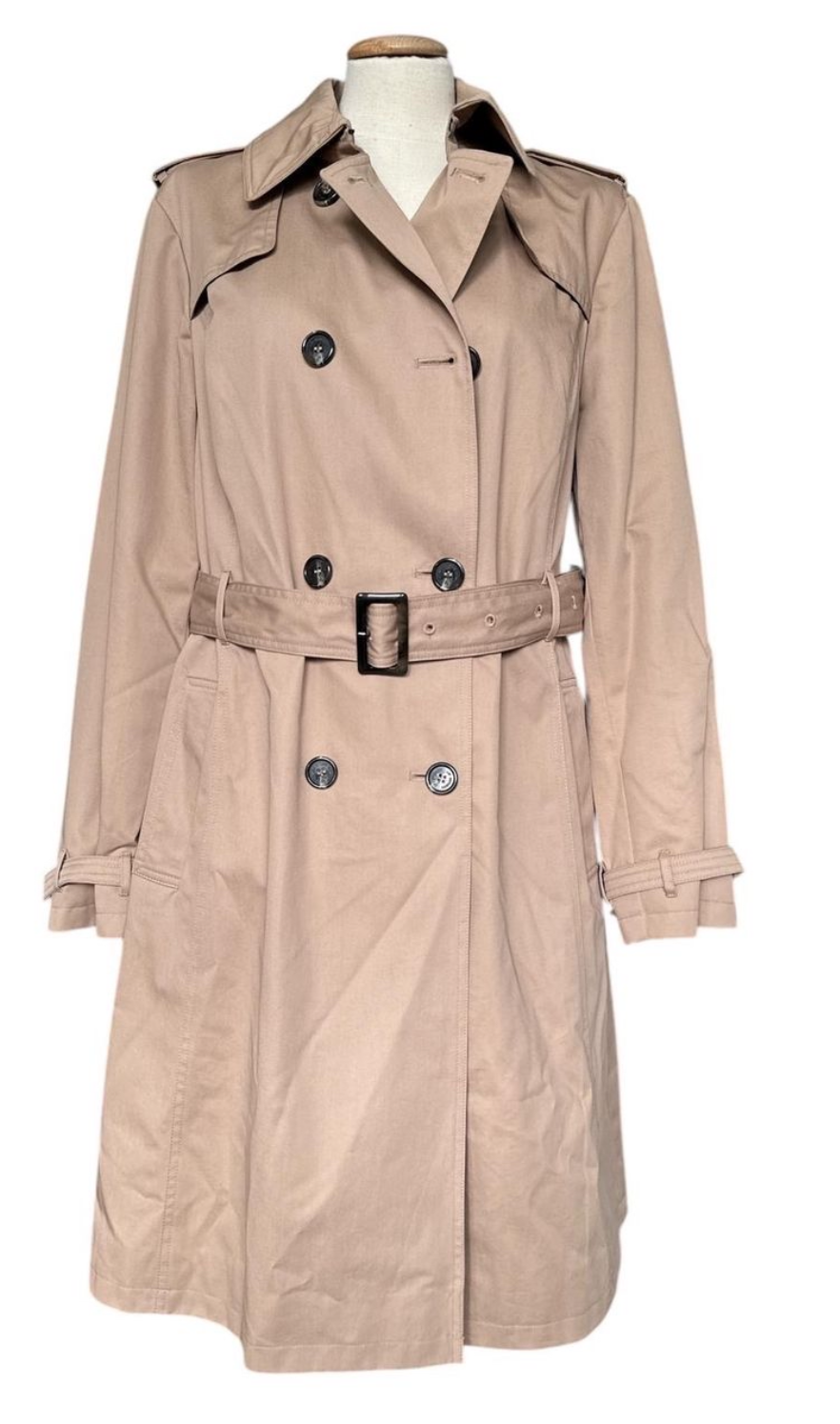 JJ BENSON Trench-coat classique beige en taille 44