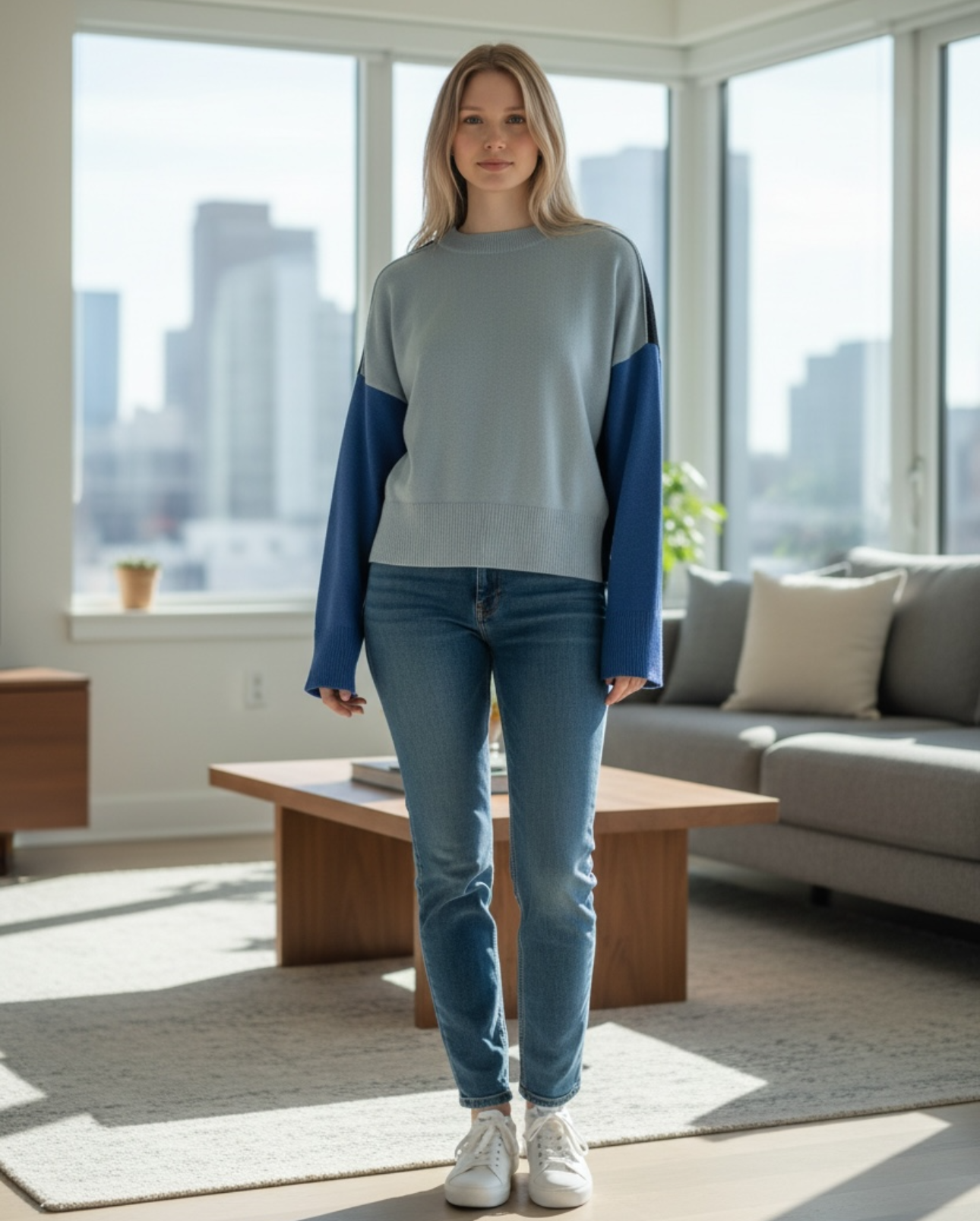 S.Oliver pull bleu ciel