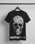 PHILIPP PLEIN – T-shirt homme tête de mort – S/M – Comme neuf