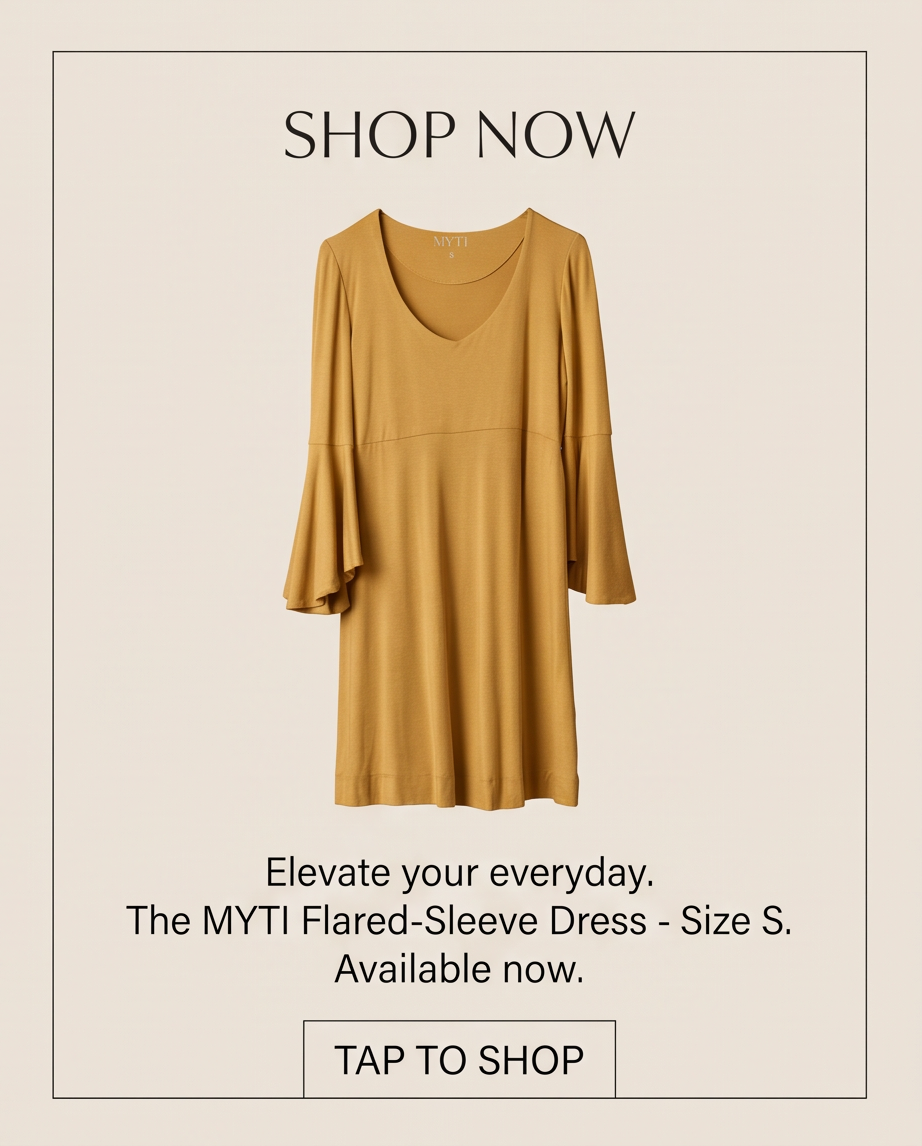 Robe MYTI jaune moutarde — très bon état — taille S