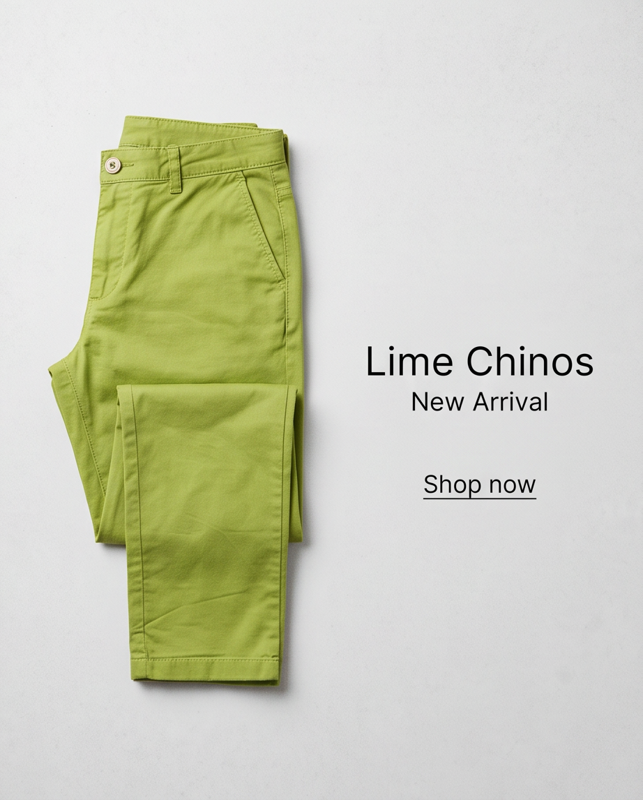Armoire pantalon vert anis — neuf — taille S
