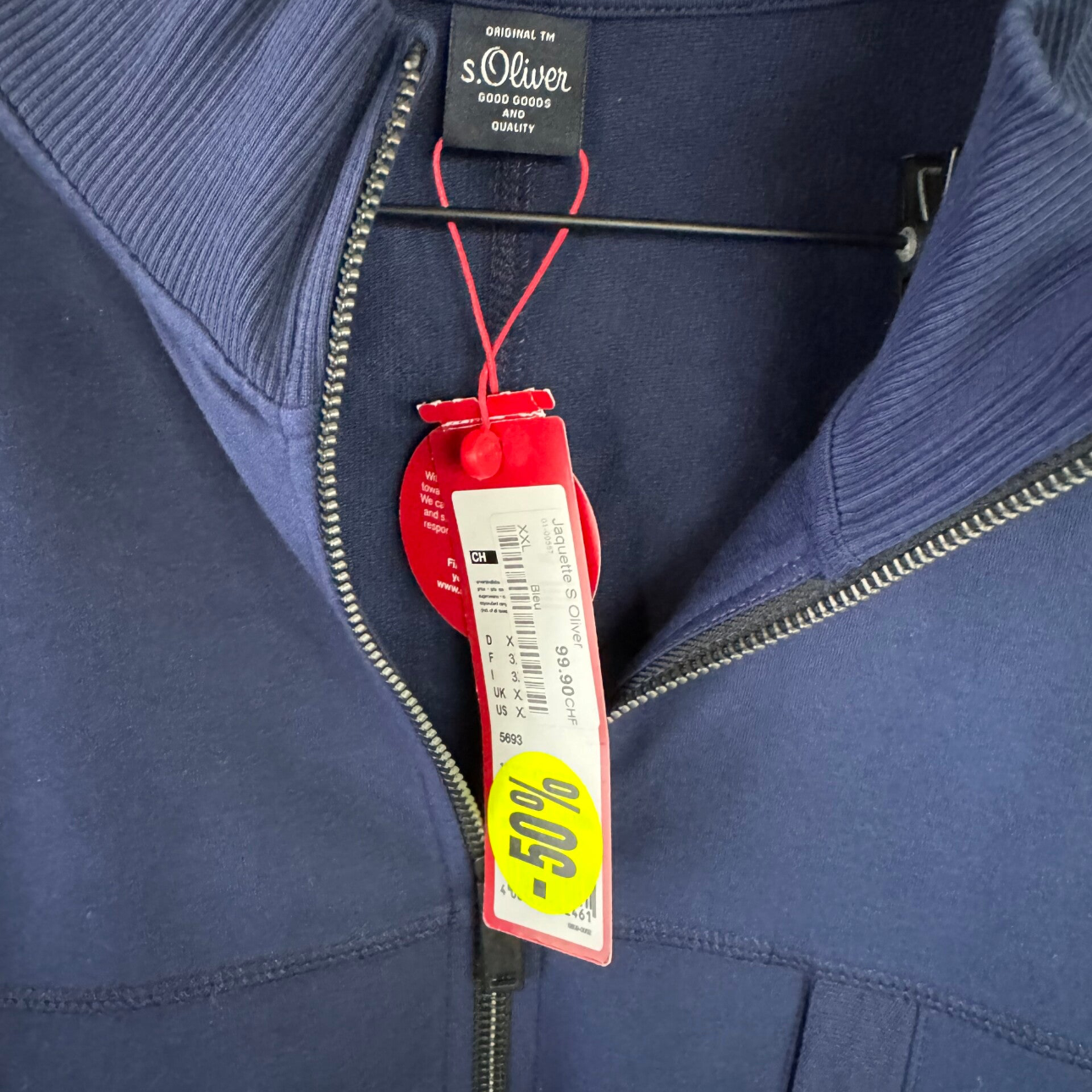 Veste S.Oliver homme - neuve - XXL