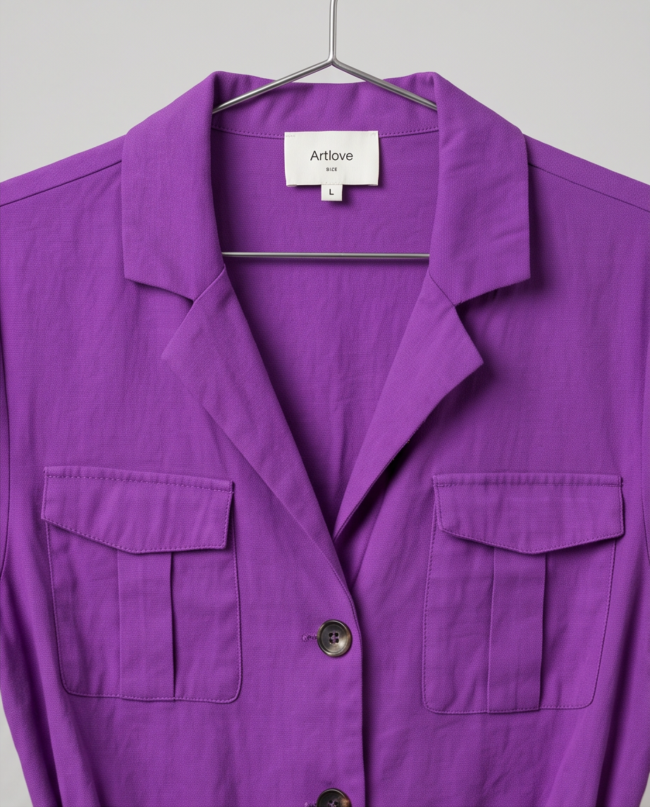 Artlove Combinaison short violette - très bon état - taille 40