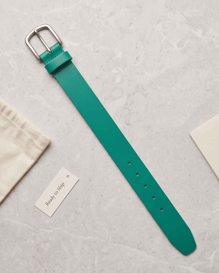 S.oliver ceinture verte - neuve