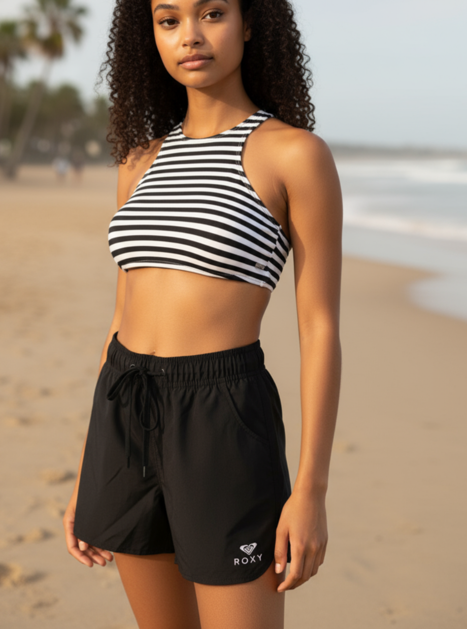Roxy trois pièces maillot de bain et short neufs - neufs - S