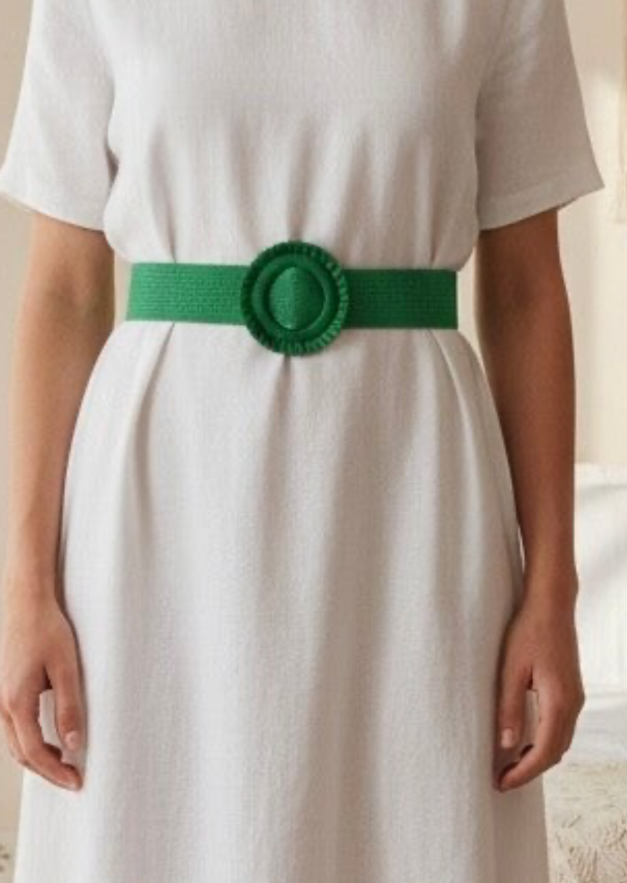 Ceinture Grace & Mila verte, neuve
