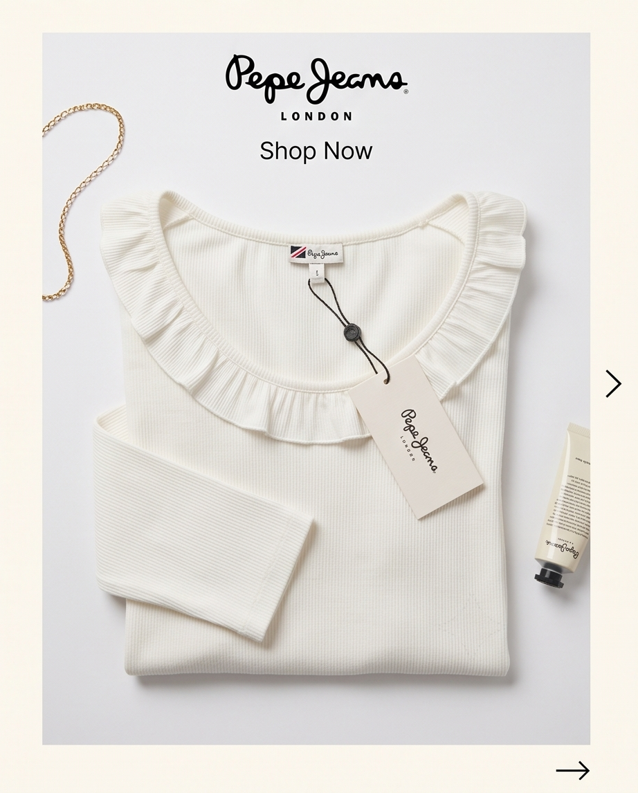 Pepe jeans t-shirt blanc - neuf - taille L / M