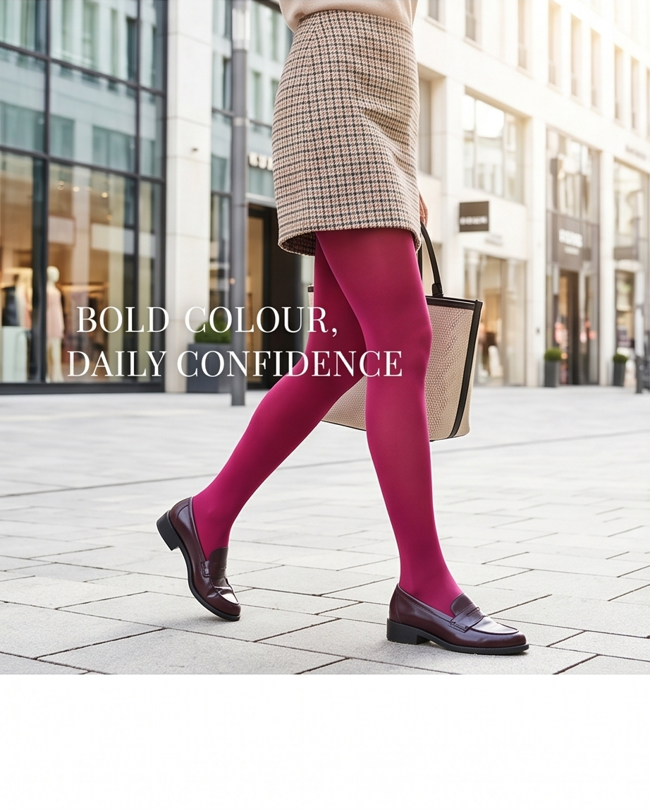 Falke collant raspberry - neuf - S