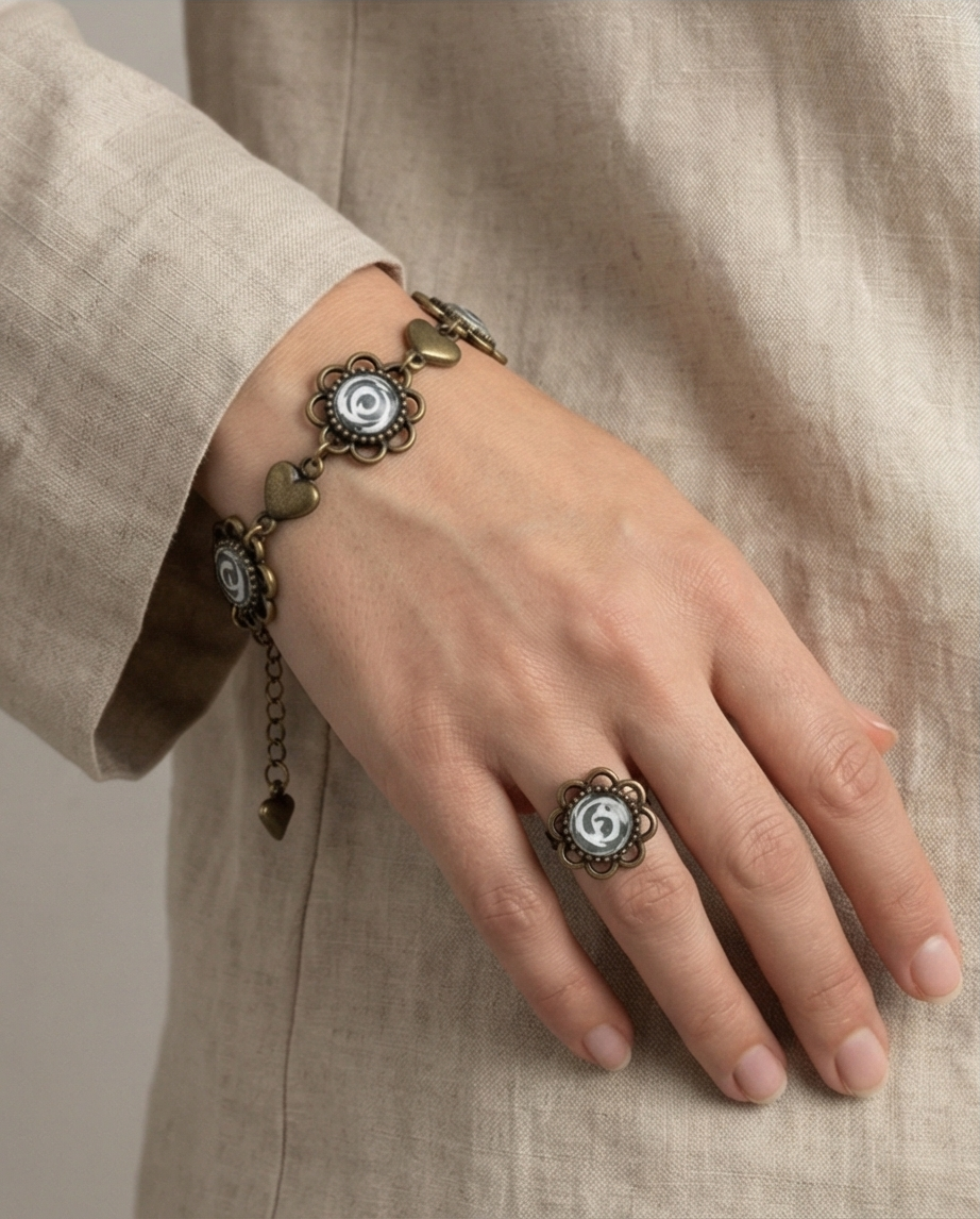 bijoux fantaisie bracelet et bague neufs