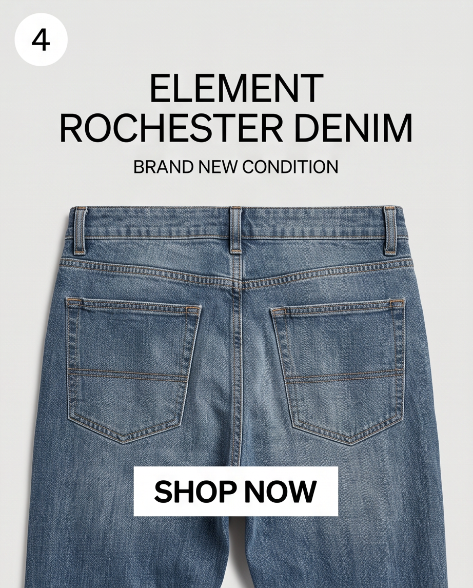 Élément Rochester jeans - neuf - taille 28/30