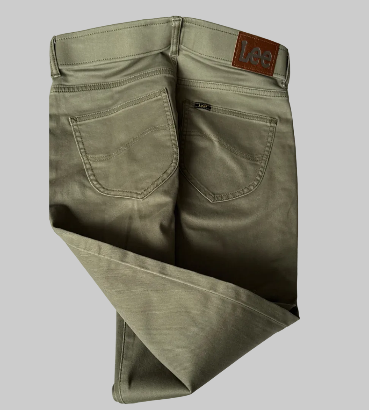 Pantalon Lee vert homme - neuf - 30/34