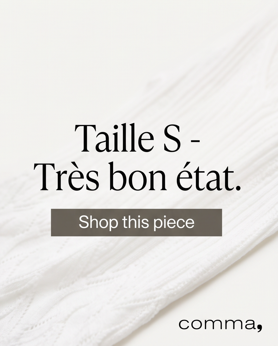 comma top t-shirt- très bon état- taille S