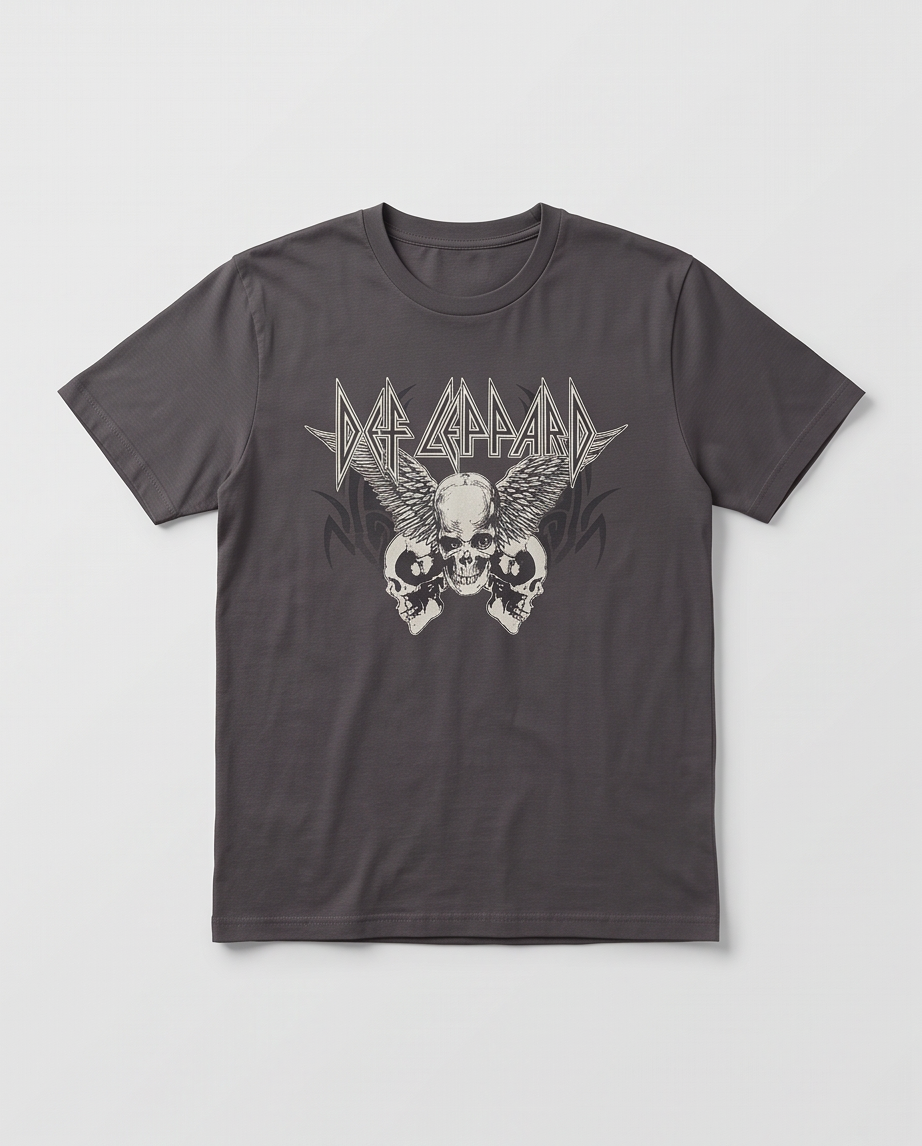 T-shirt Def Leppard — Neuf — Taille M