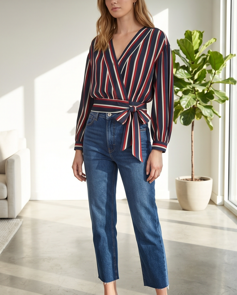 Pepe Jeans blouse rayures - neuve - XL & M