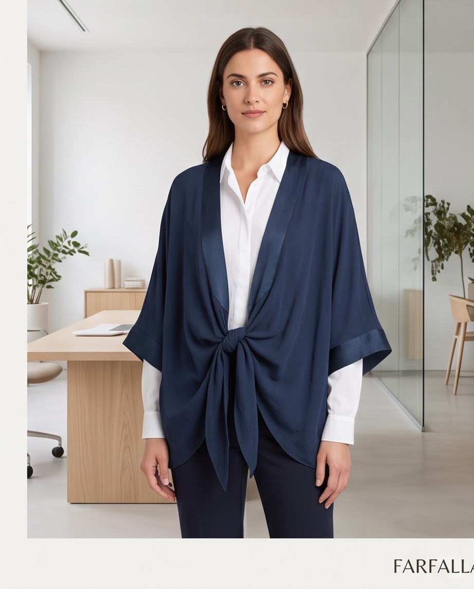 Gilet Farfalla Marine — Neuf — Taille Unique