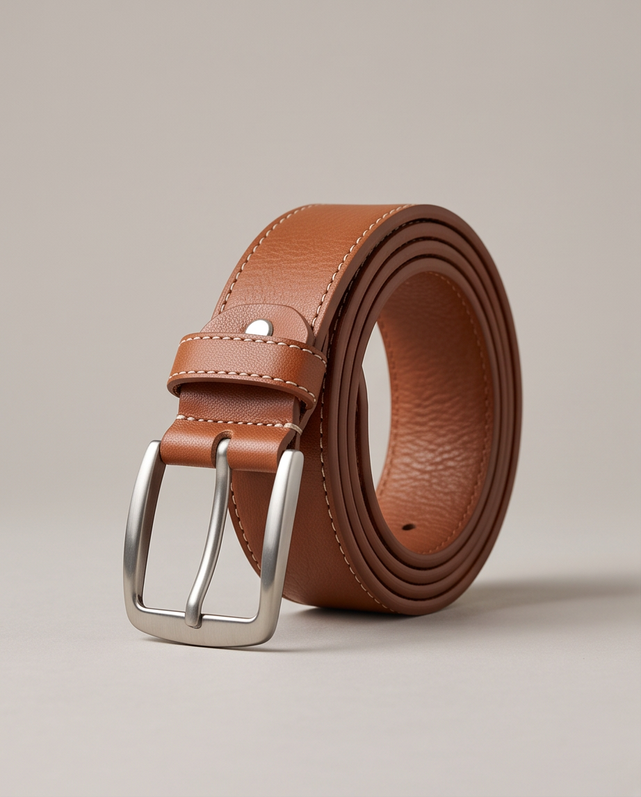 Ceinture cuir — neuve