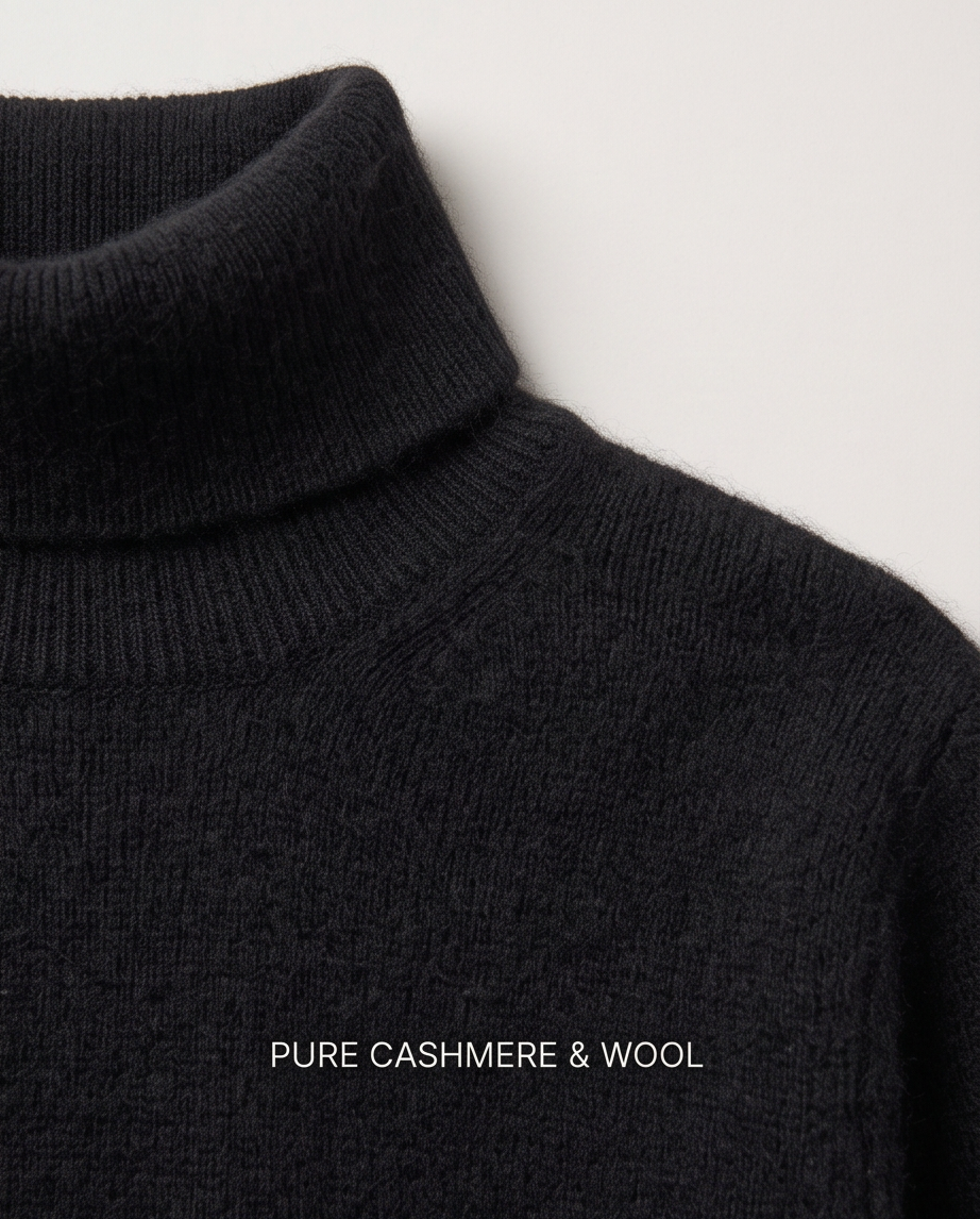 Pull Noir Les Tricots de Léa — Taille 1 (S/M)