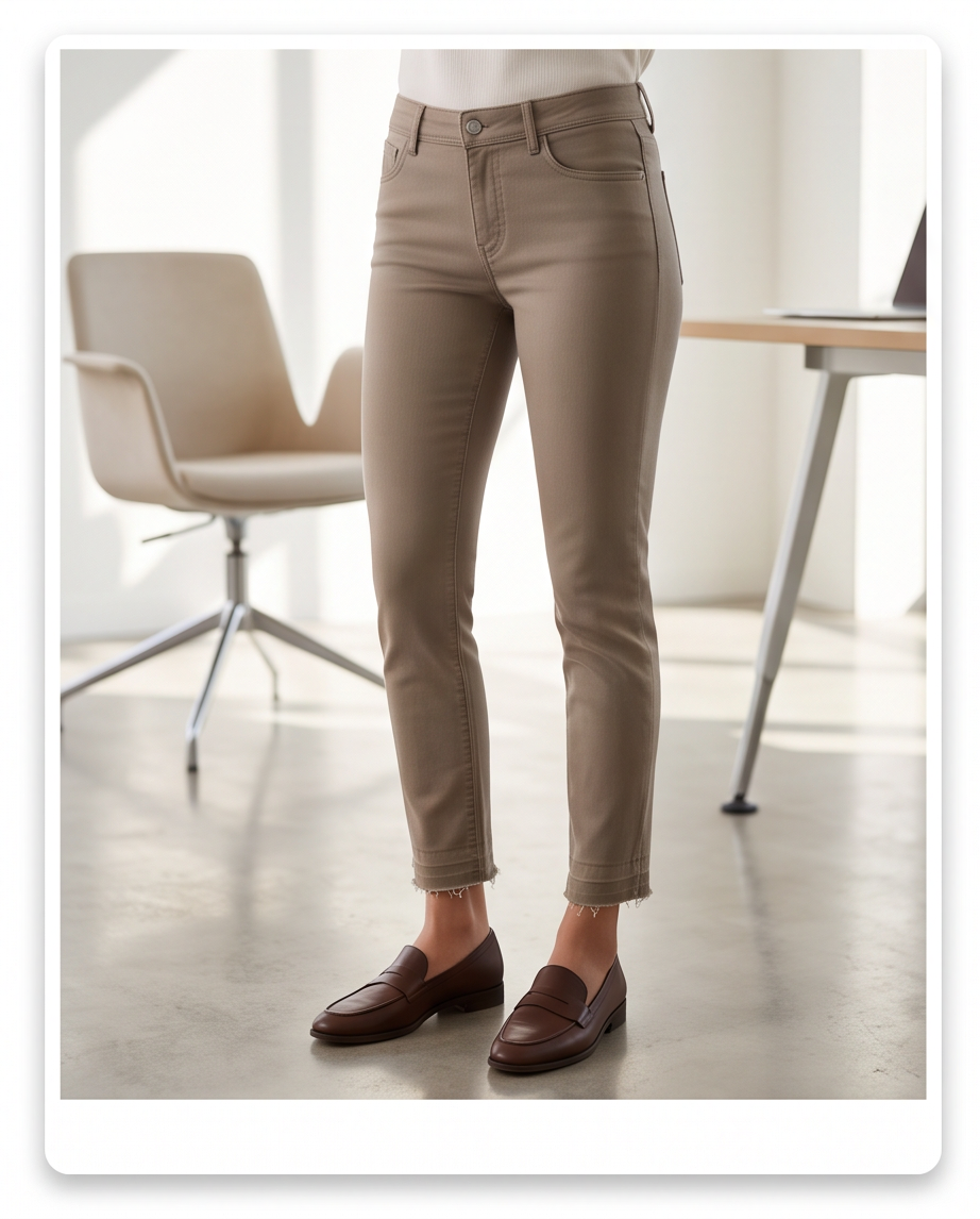 Pantalon Court d'Été S.Oliver Kaki — Neuf — Taille 44