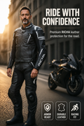 RICHA VÊTEMENT CUIR MOTO - très bon état - taille 50