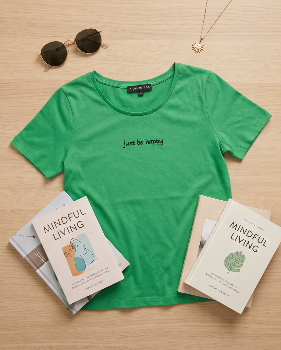 T-shirt vert tramontana - très bon état - taille S