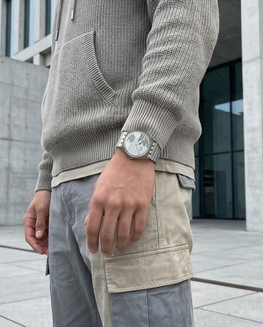 Swatch montre bracelet vintage années 1995