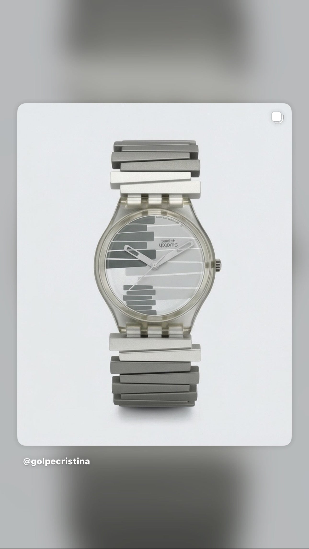 Swatch montre bracelet vintage années 1995