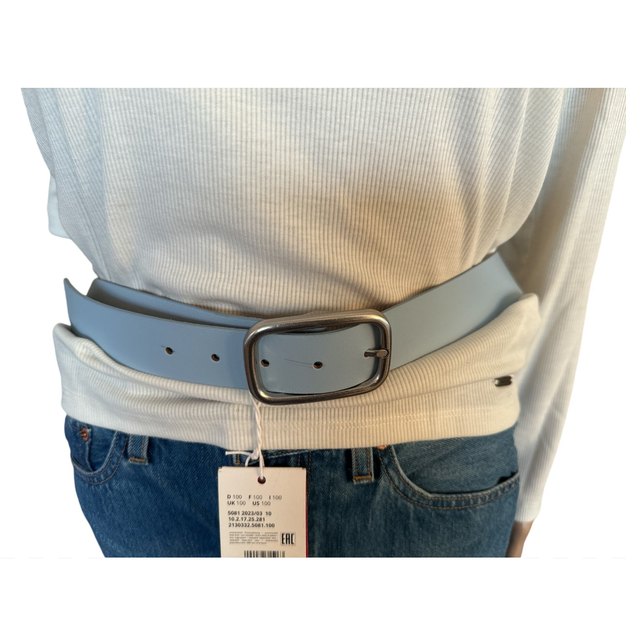 S.Oliver ceinture cuir neuve